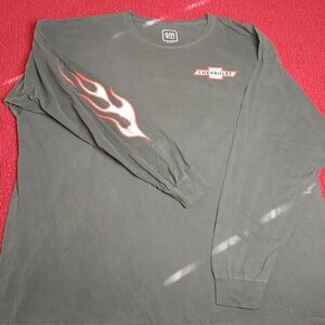 🔥 Rare Vintage Chevrolet Racing Flames LS Tee 2XL BNWOT